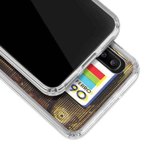 Old Mixtape Galaxy A30 Clear Case