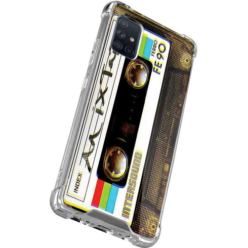 Old Mixtape Galaxy A71 5G Clear Case