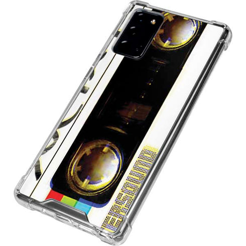 Old Mixtape Galaxy Note20 5G Clear Case
