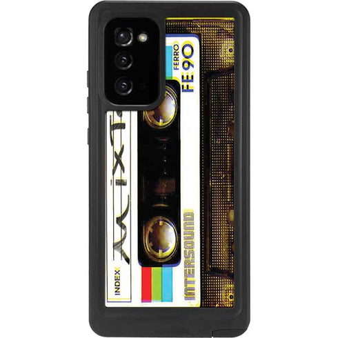 Old Mixtape Galaxy Note20 5G Waterproof Case