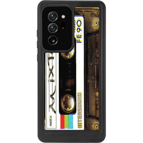 Old Mixtape Galaxy Note20 Ultra 5G Waterproof Case