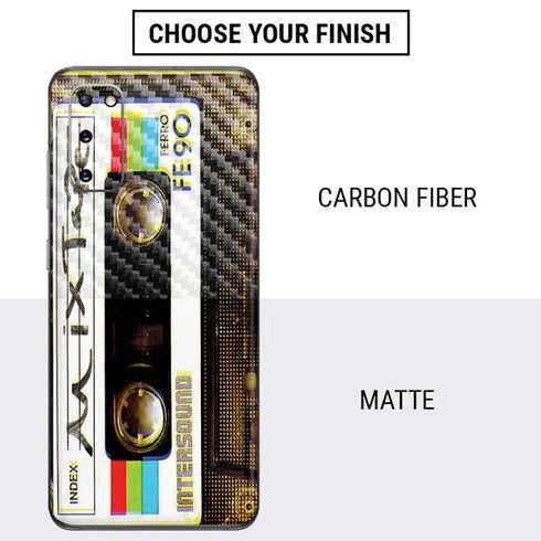 Old Mixtape Galaxy S20 Skin