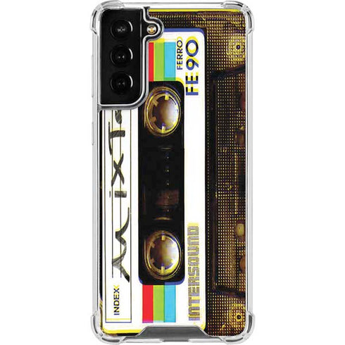 Old Mixtape Galaxy S21 FE Clear Case