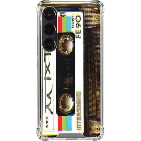 Old Mixtape Galaxy S23 Clear Case