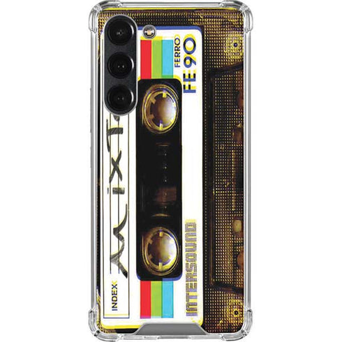 Old Mixtape Galaxy S23 Plus Clear Case
