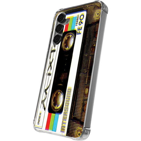 Old Mixtape Galaxy S24 Plus Clear Case