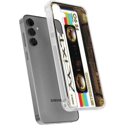 Old Mixtape Galaxy S24 Plus Clear Case