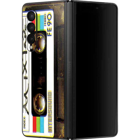 Old Mixtape Galaxy Z Fold3 5G Skin