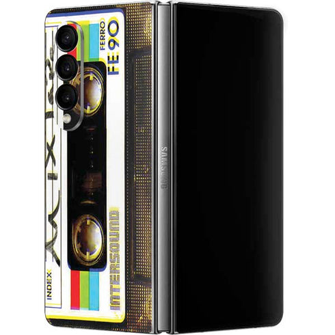 Old Mixtape Galaxy Z Fold4 5G Skin