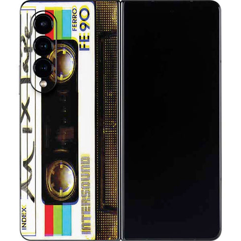 Old Mixtape Galaxy Z Fold4 5G Skin