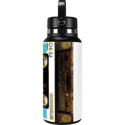 Old Mixtape Hydro Flask 32oz Wide Mouth Skin