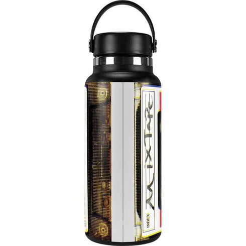 Old Mixtape Hydro Flask 32oz Wide Mouth Skin