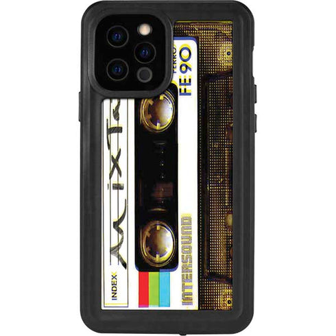 Old Mixtape iPhone 12 Pro Waterproof Case