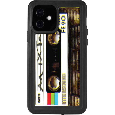Old Mixtape iPhone 12 Waterproof Case