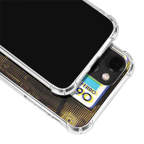 Old Mixtape iPhone 14 Plus Clear Case