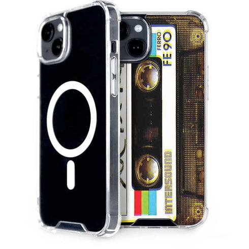 Old Mixtape iPhone 15 Plus MagSafe Case