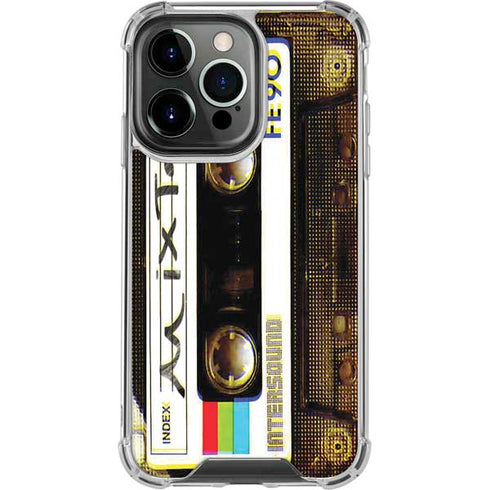 Old Mixtape iPhone 14 Pro Clear Case