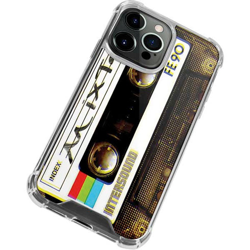 Old Mixtape iPhone 14 Pro Clear Case