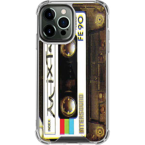 Old Mixtape iPhone 14 Pro Max Clear Case