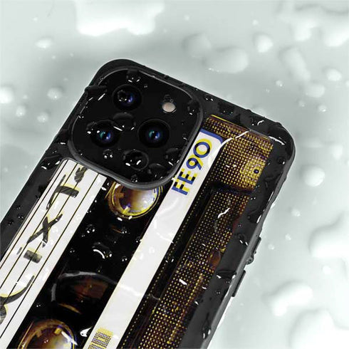 Old Mixtape iPhone 14 Pro Max Waterproof Case