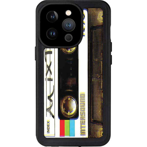 Old Mixtape iPhone 14 Pro Waterproof Case