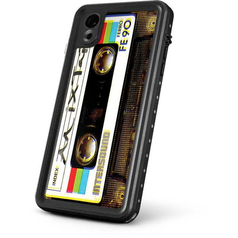 Old Mixtape iPhone XR Waterproof Case