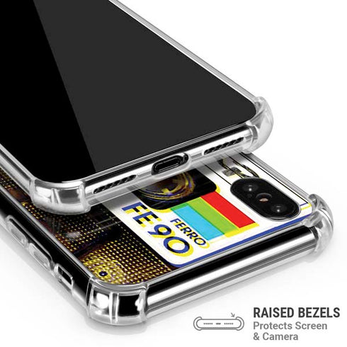Old Mixtape iPhone XS Max Clear Case