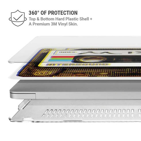 Old Mixtape MacBook Air 15in (2023-2025) Case plus Skin