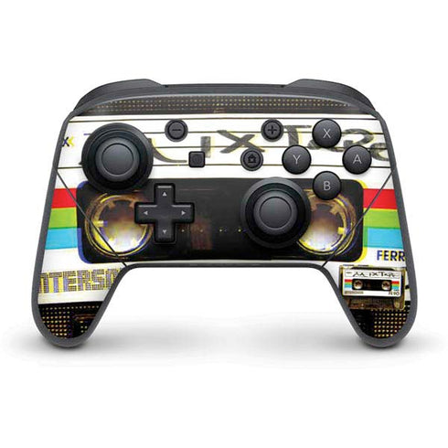 Old Mixtape Nintendo Switch Pro Controller Skin