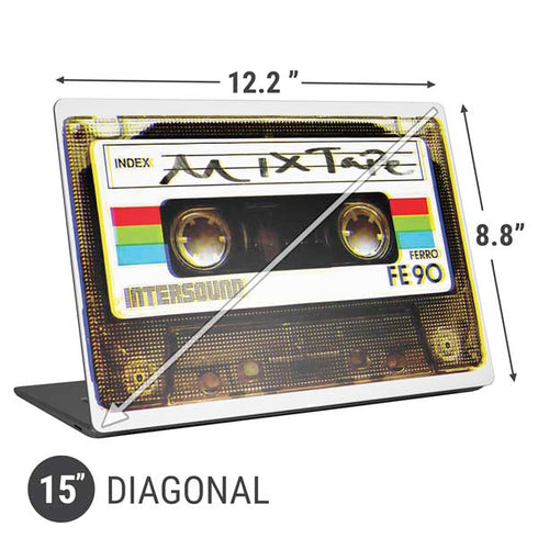 Old Mixtape Universal Laptop 15in (12.2 x 8.8in) Skin