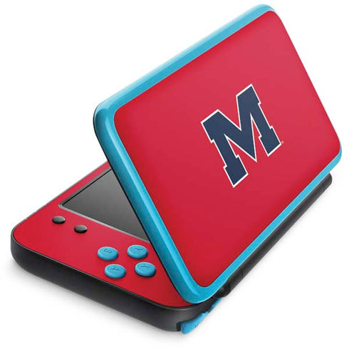 University of Mississippi Ole Miss Logo Red Nintendo 2DS XL (2017) Skin