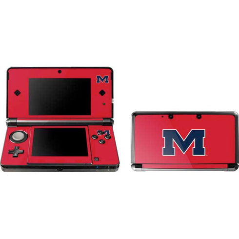 University of Mississippi Ole Miss Logo Red 3DS (2011) Skin