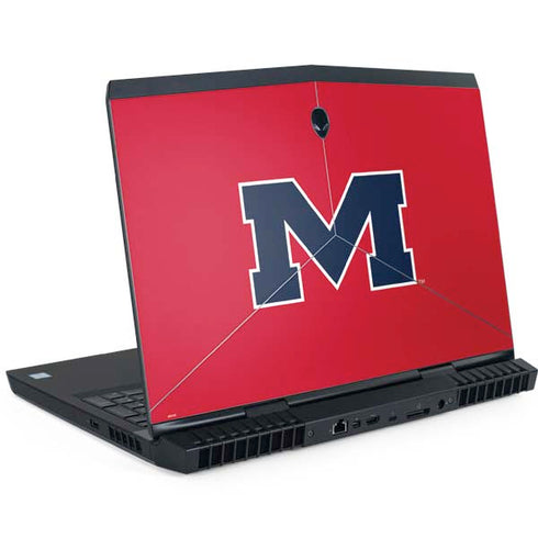 University of Mississippi Ole Miss Logo Red Dell Alienware Skin