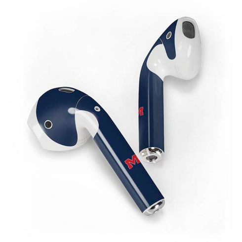 University of Mississippi Ole Miss Rebels Apple AirPods 2 Skin
