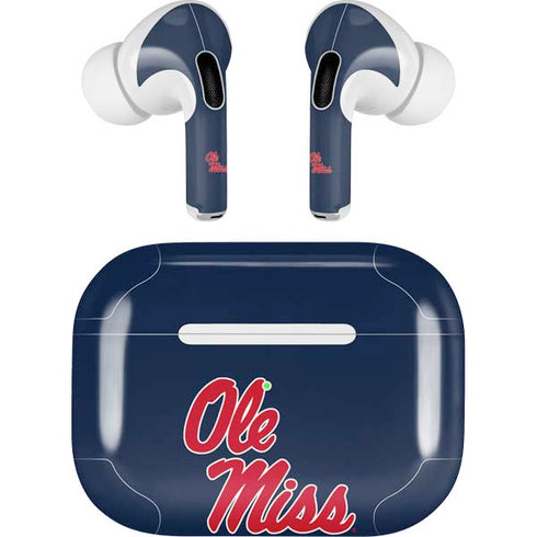 University of Mississippi Rebels Ole Miss Apple AirPods Pro Skin