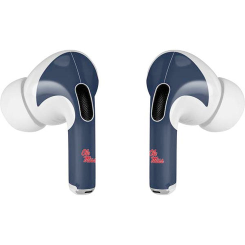 University of Mississippi Rebels Ole Miss Apple AirPods Pro Skin
