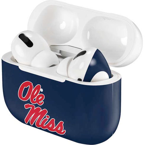 University of Mississippi Rebels Ole Miss Apple AirPods Pro Skin