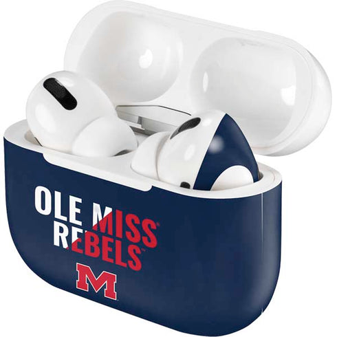 University of Mississippi Ole Miss Rebels Apple AirPods Pro Skin