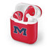 University of Mississippi Ole Miss Logo Red Apple AirPods Skin