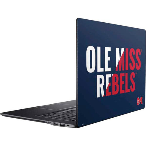 University of Mississippi Ole Miss Rebels Ativ Book 9 (15.6in 2014) Skin