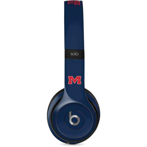 University of Mississippi Ole Miss Rebels Beats Solo 2 Wired Skin