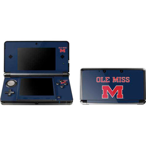 University of Mississippi Ole Miss Blue 3DS (2011) Skin