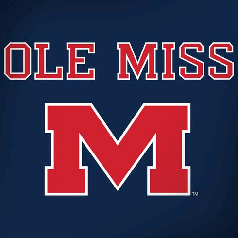 University of Mississippi Ole Miss Blue Dell Alienware Skin