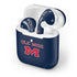 University of Mississippi Ole Miss Blue Apple AirPods 2 Skin
