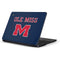 University of Mississippi Ole Miss Blue Samsung Chromebook Skin