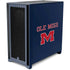 University of Mississippi Ole Miss Blue Corsair 4000D Tempered Glass Mid-Tower ATX Case Skin
