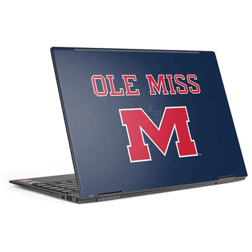 University of Mississippi Ole Miss Blue HP Envy Skin