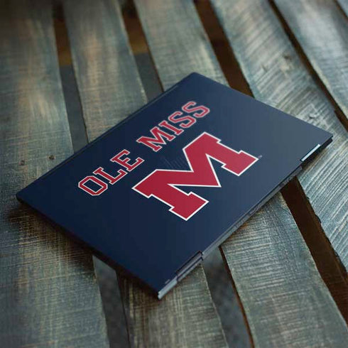 University of Mississippi Ole Miss Blue HP Envy Skin
