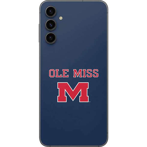 University of Mississippi Ole Miss Blue Galaxy A14 5G Skin