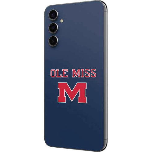 University of Mississippi Ole Miss Blue Galaxy A14 5G Skin